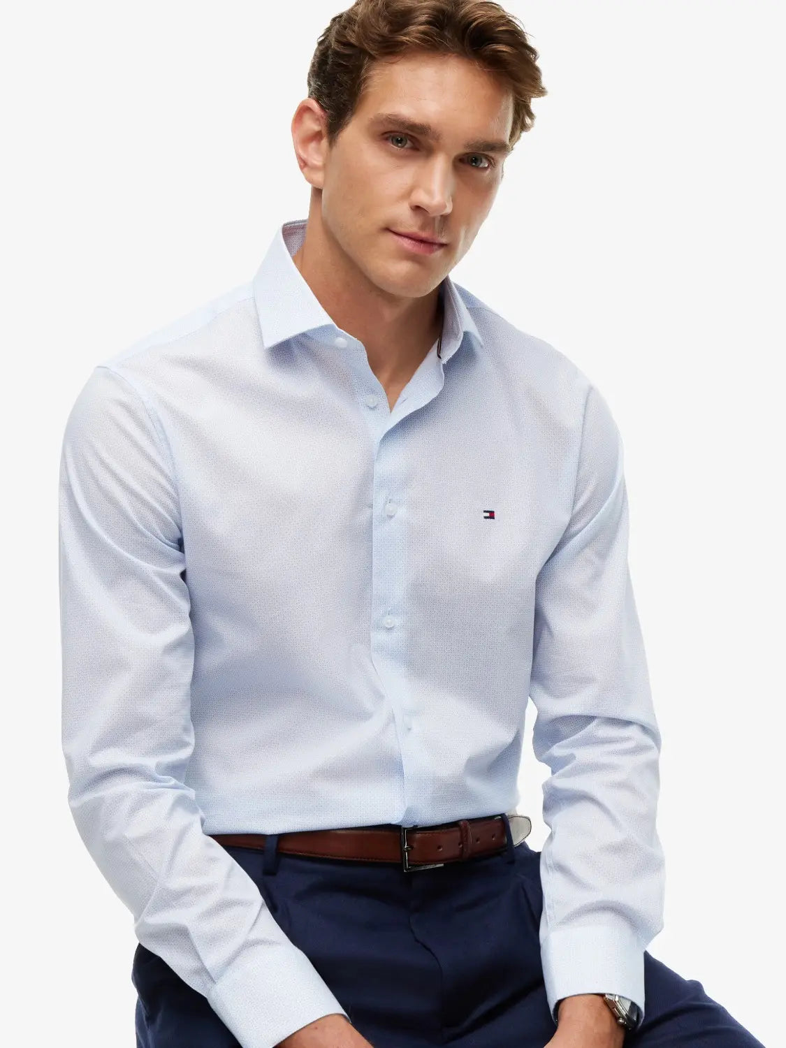 chemise-tommy-hilfiger-bleue-homme-MW0MW44711C3Q-zoom