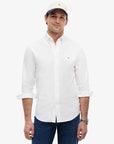 chemise-tommy-hilfiger-homme-blanche-MW0MW35774YBR-face
