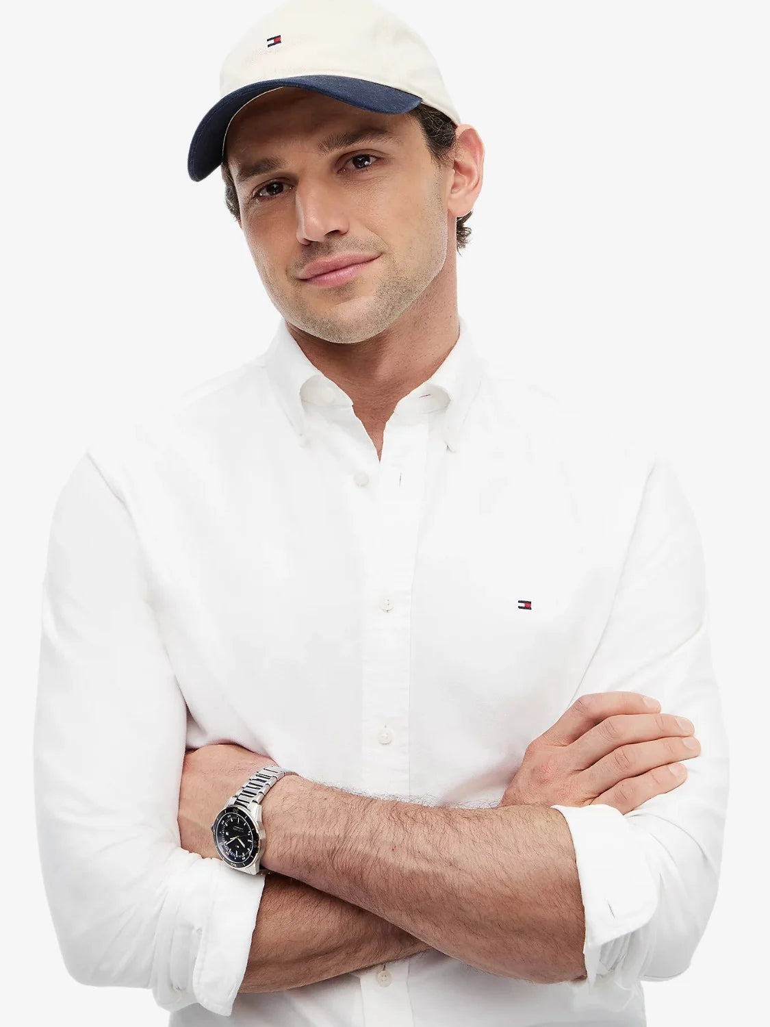 chemise-tommy-hilfiger-homme-blanche-MW0MW35774YBR-zoom