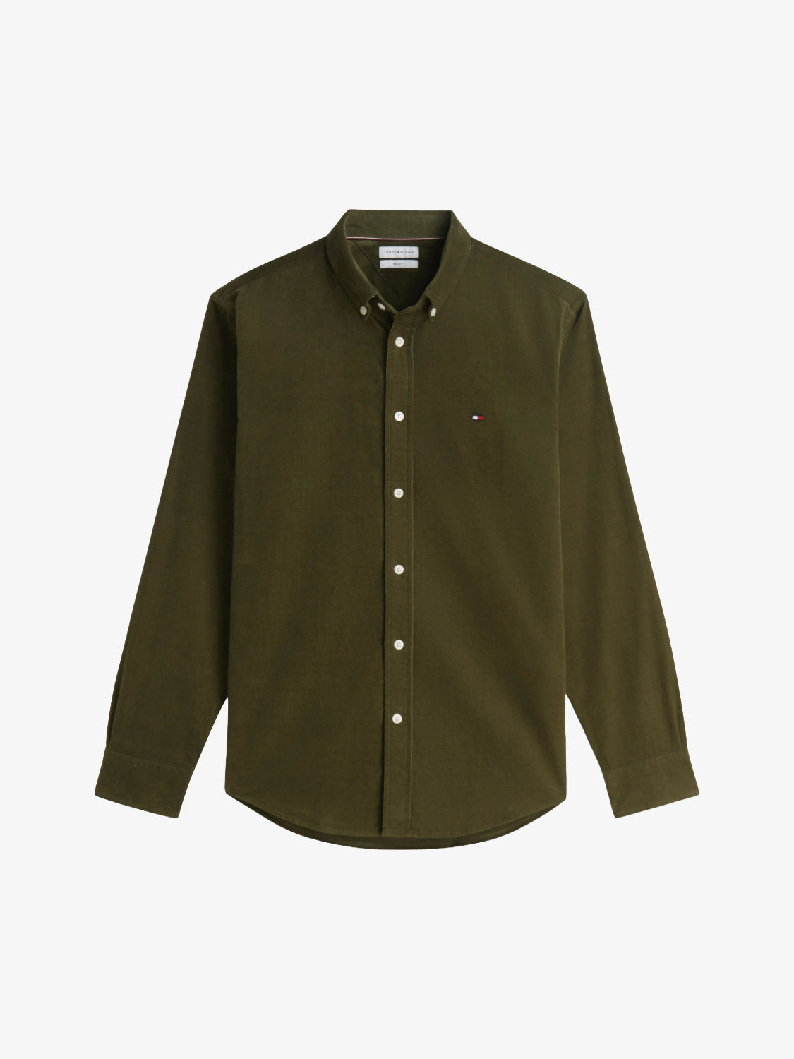 chemise-tommy-hilfiger-kaki-a-plat-mw0mw40486mt1