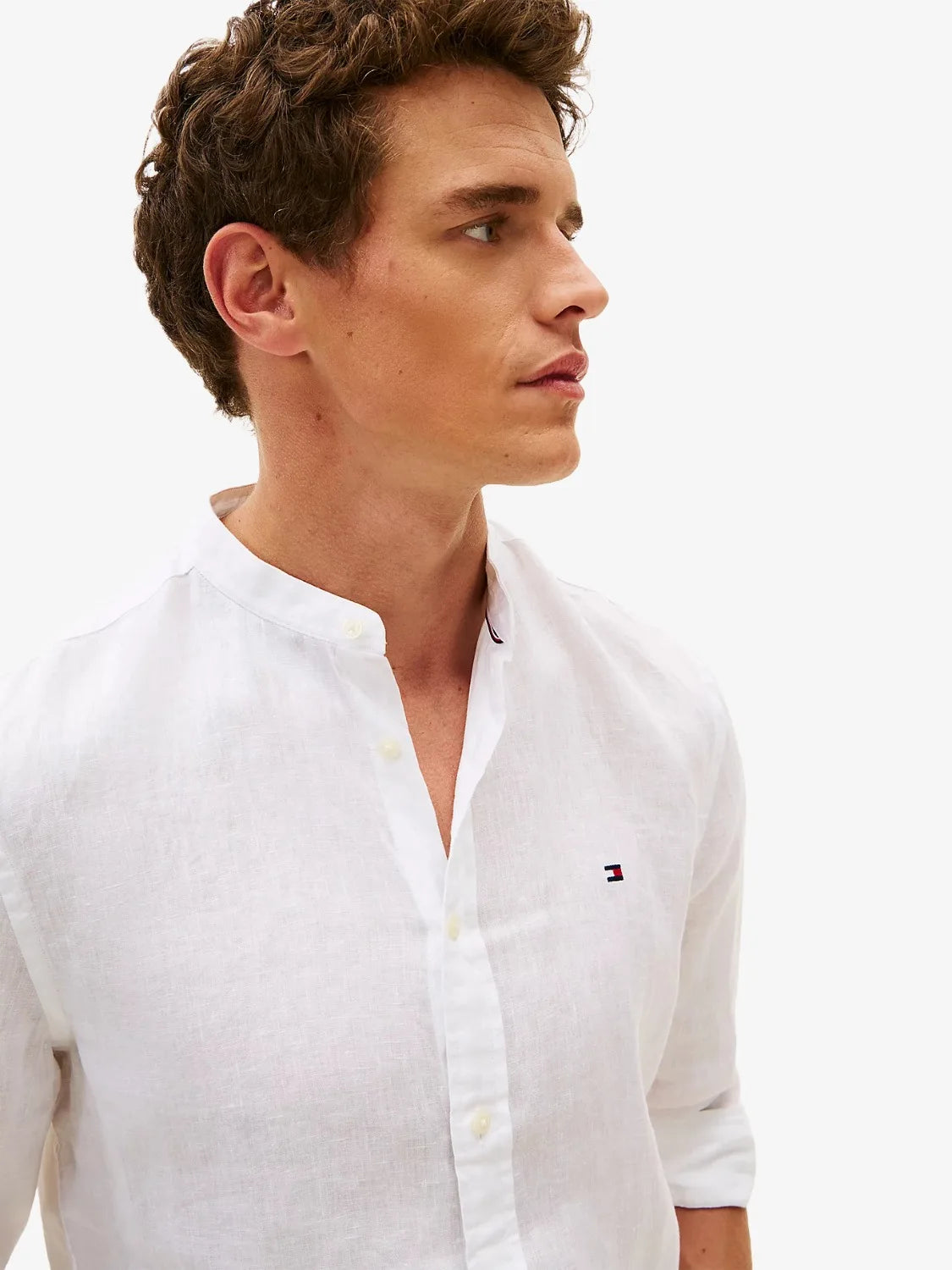 chemise-tommy-hilfiger-lin-blanche-homme-MW0MW39271YBR-zoom