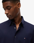 chemise-tommy-hilfiger-marine-homme-MW0MW41059DCC-zoom