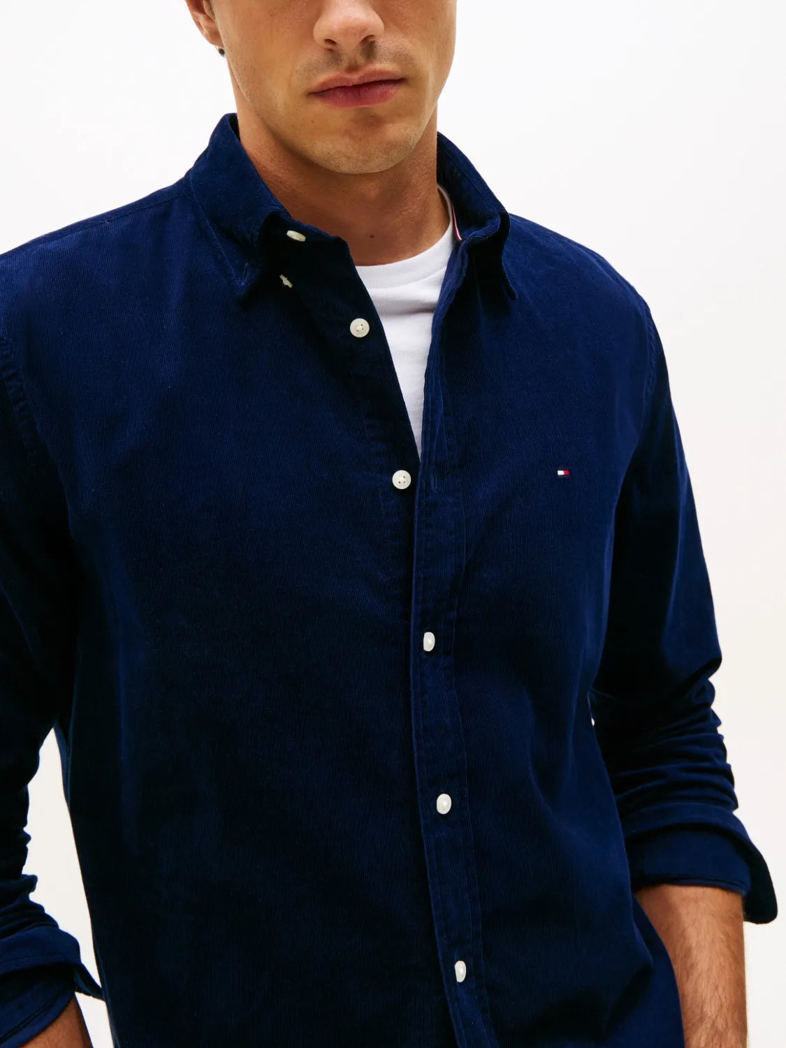 chemise-tommy-hilfiger-marine-homme-zoom