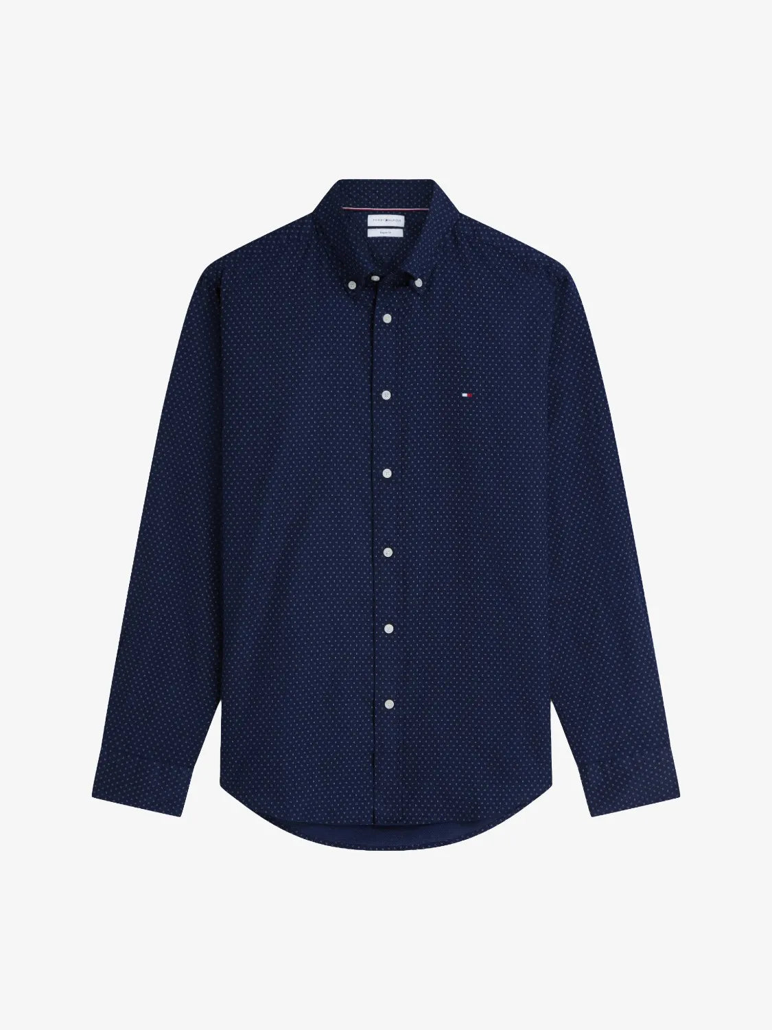 chemise-tommy-hilfiger-marine-motifs-MW0MW433180GY-a-plat