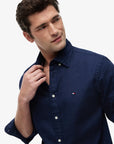 chemise-tommy-hilfiger-marine-motifs-MW0MW433180GY-zoom