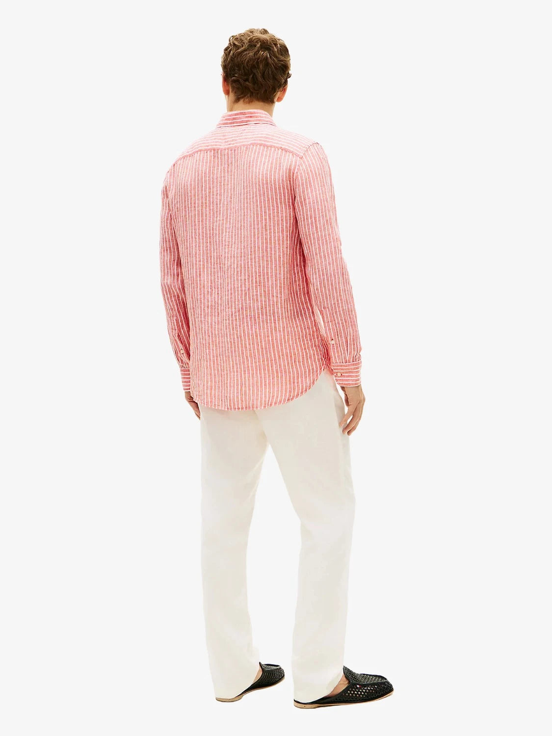 chemise-tommy-hilfiger-orange-lin-homme-MW0MW424000DM-dos