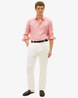 chemise-tommy-hilfiger-orange-lin-homme-MW0MW424000DM-porte