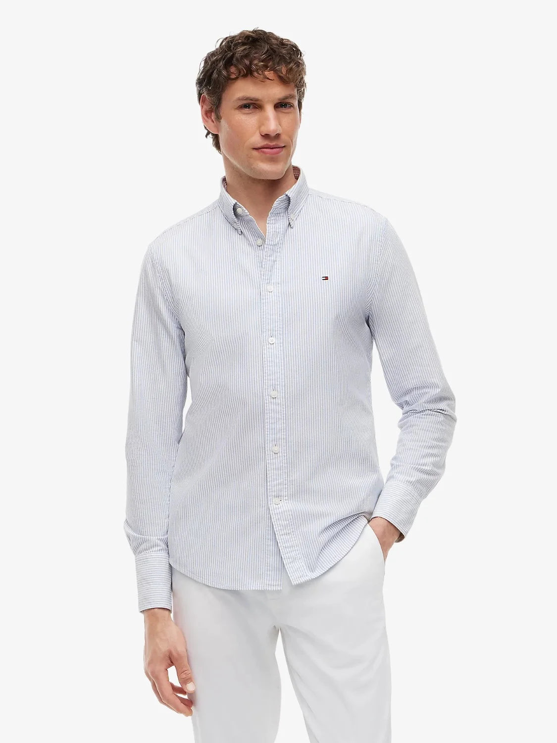 chemise-tommy-hilfiger-rayures-bleue-MW0MW362380G0-face