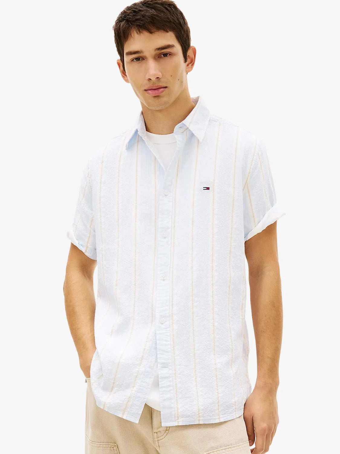 chemise-tommy-jeans-bleue-homme-DM0DM22784C3Q-face