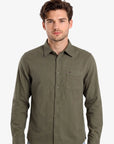 chemise-tommy-jeans-kaki-face-dm0dm23529m04