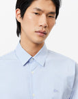 Chemise Lacoste homme bleue | Georgespaul