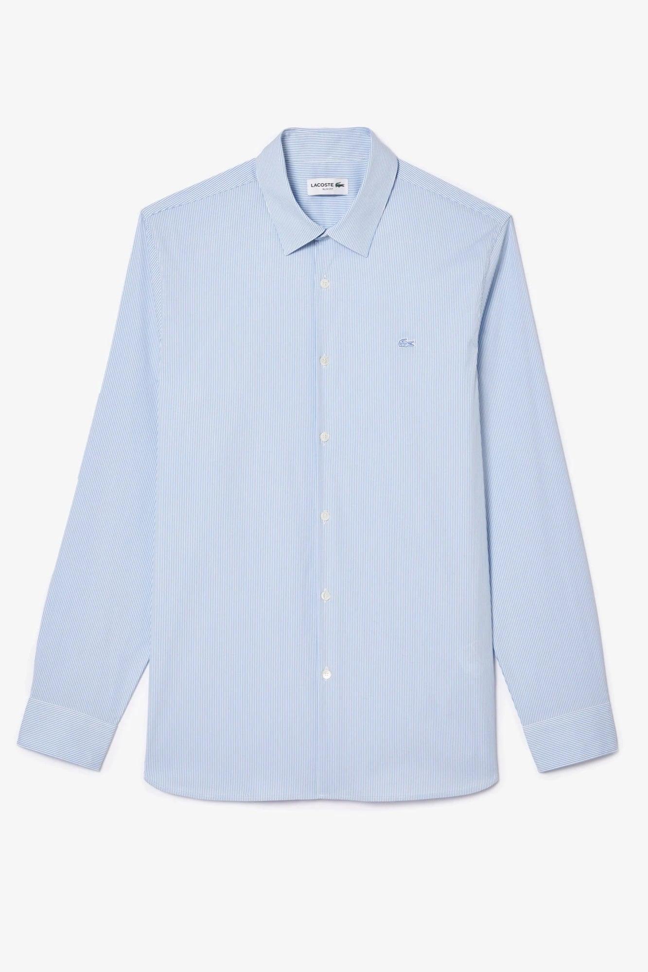 Chemise Lacoste homme bleue | Georgespaul