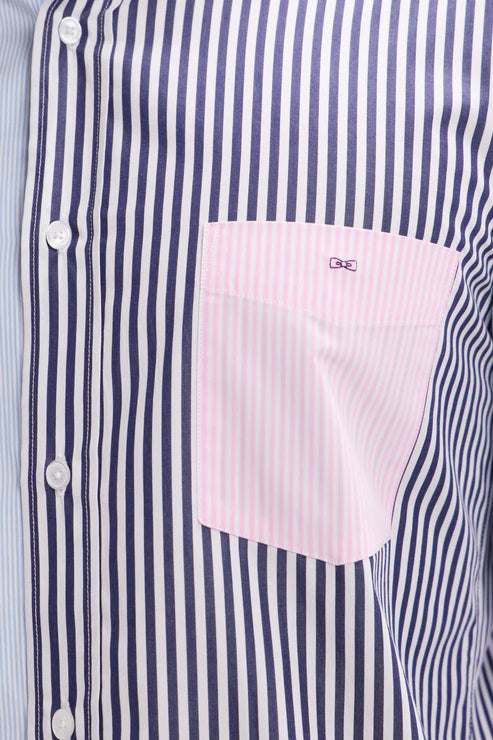 chemise -motifs-eden-park-marine-zoom