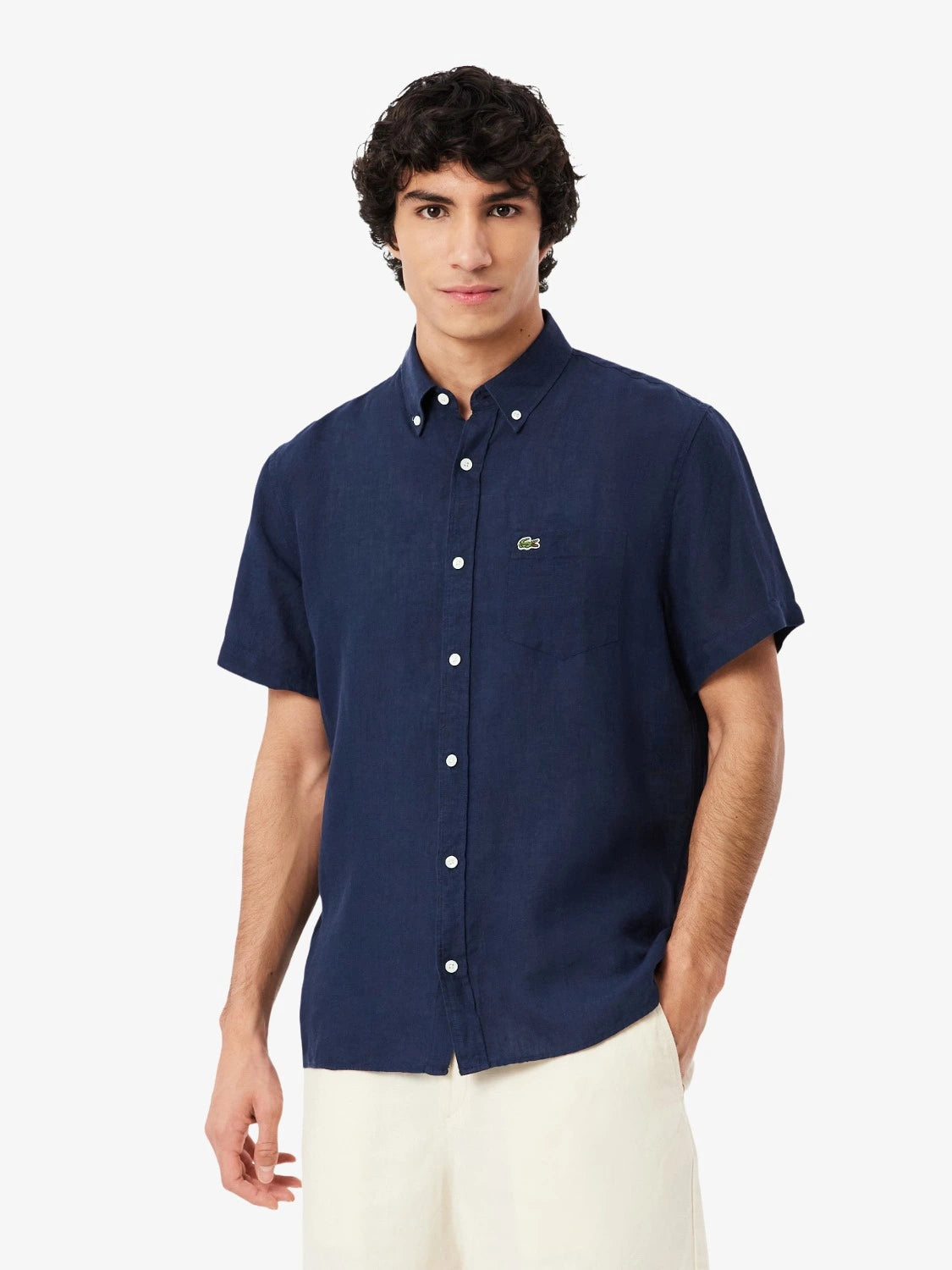 chemkise-lacoste-marine-lin-homme-CH5699-00 166-face