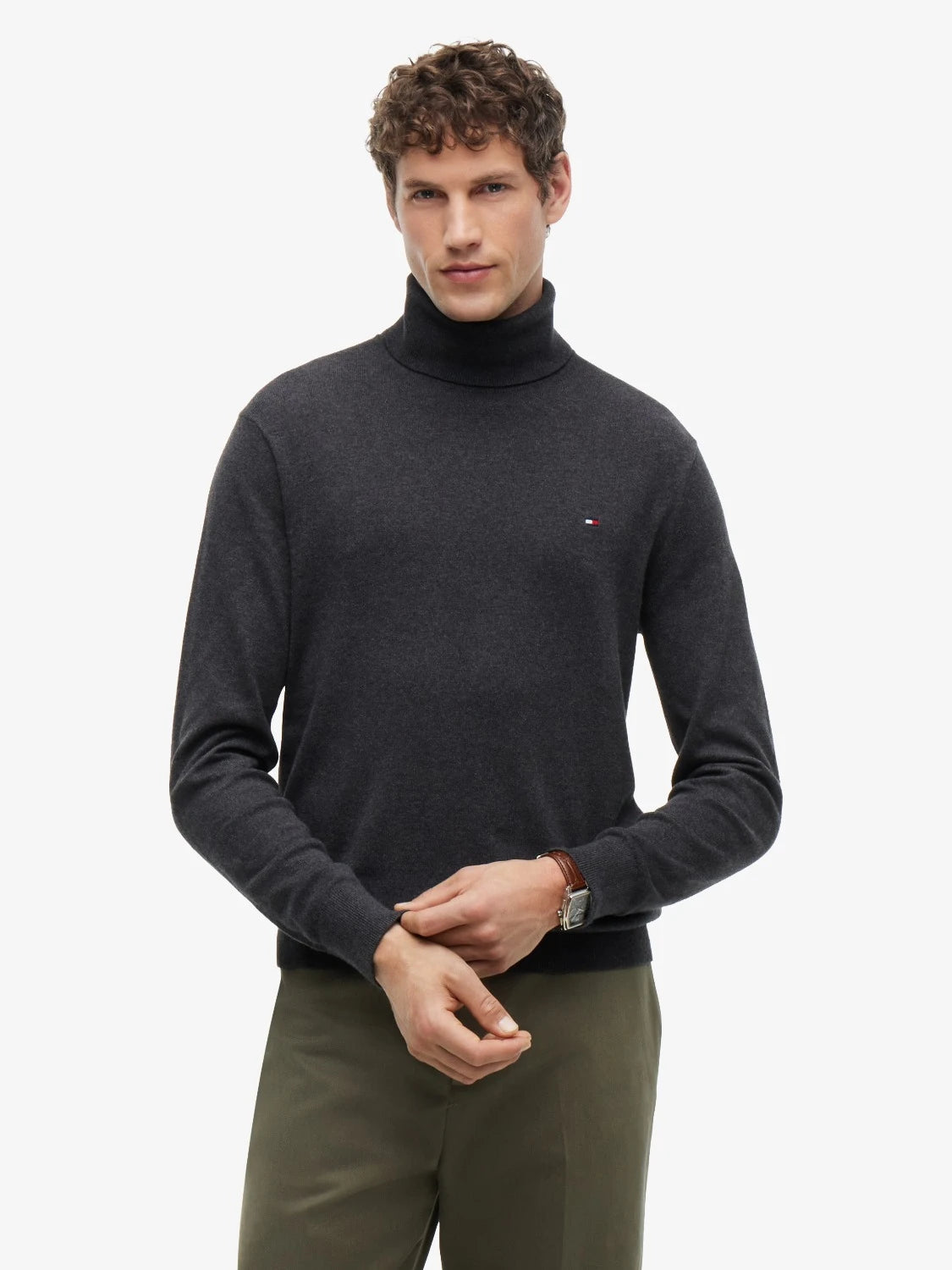 col-roule-tommy-hilfiger-gris-homme-MW0MW28048P92-face