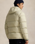 Doudoune Ralph Lauren beige homme | Georgespaul    