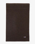 echarpe-eden-park-marron-unisexe-a-plat