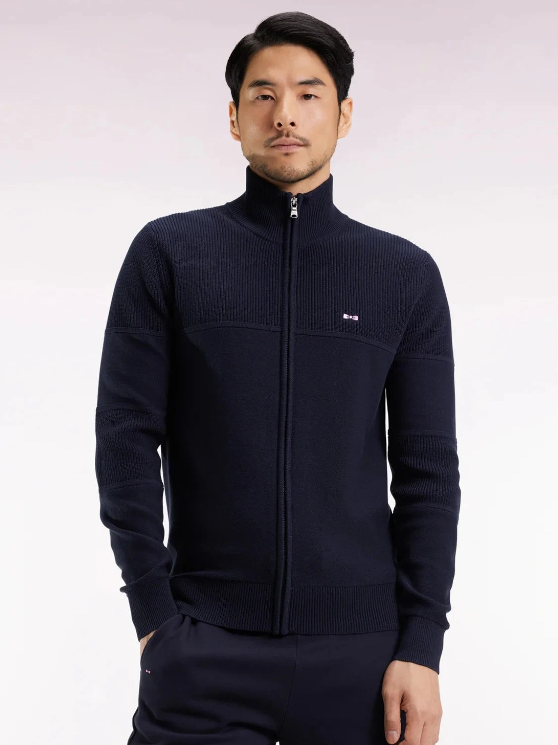 gilet-eden-park-homme-marine-face