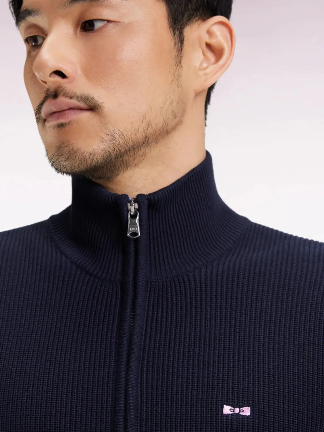 gilet-eden-park-homme-marine-zoom