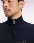 gilet-eden-park-homme-marine-zoom