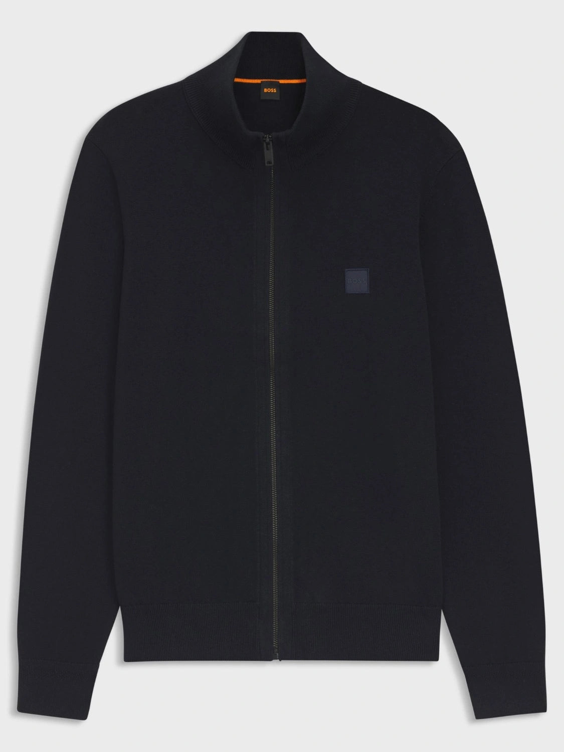 gilet-zippe-boss-homme-marine-a-plat