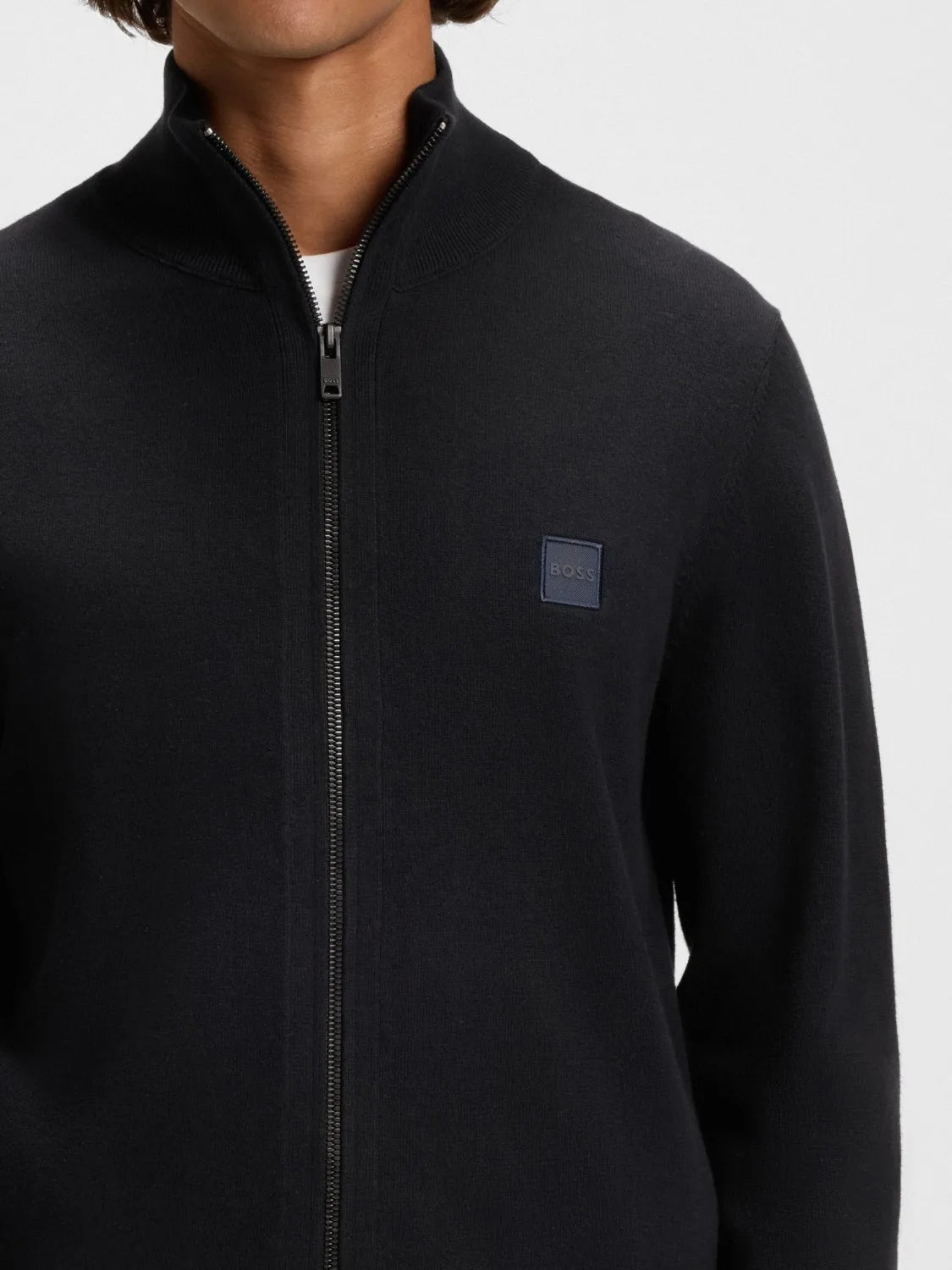 gilet-zippe-boss-homme-marine-zoom