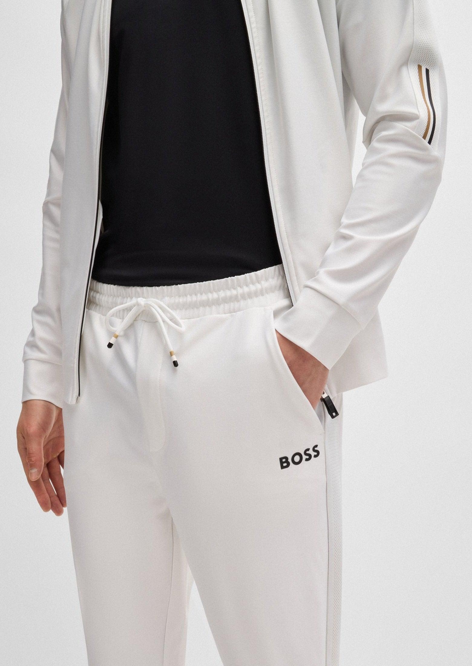 Pantalon de jogging BOSS blanc - Georgespaul