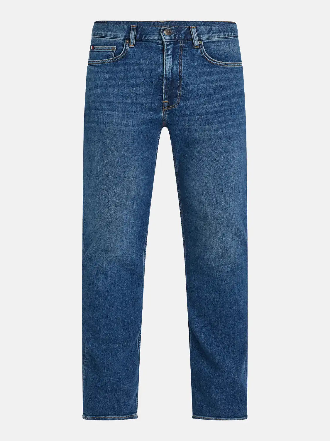 jean-tommy-hilfiger-bleu-coton-a-plat