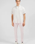 Chemise manches courtes Eden Park blanche - Georgespaul