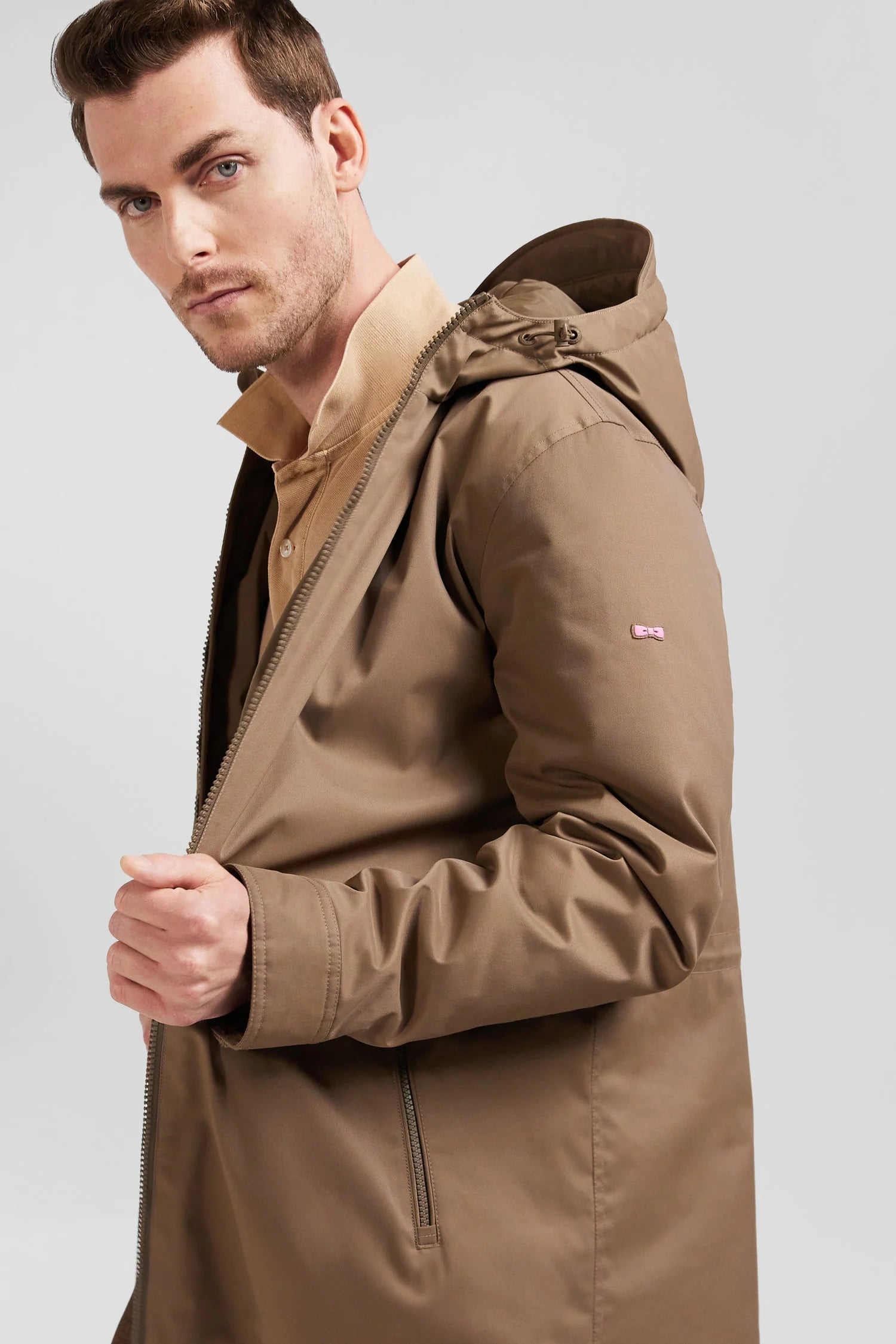 Parka Eden Park marron homme | Georgespaul         