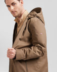 Parka Eden Park marron homme | Georgespaul         