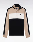 polo-eden-park-manches-longues-beige-homme-a-plat