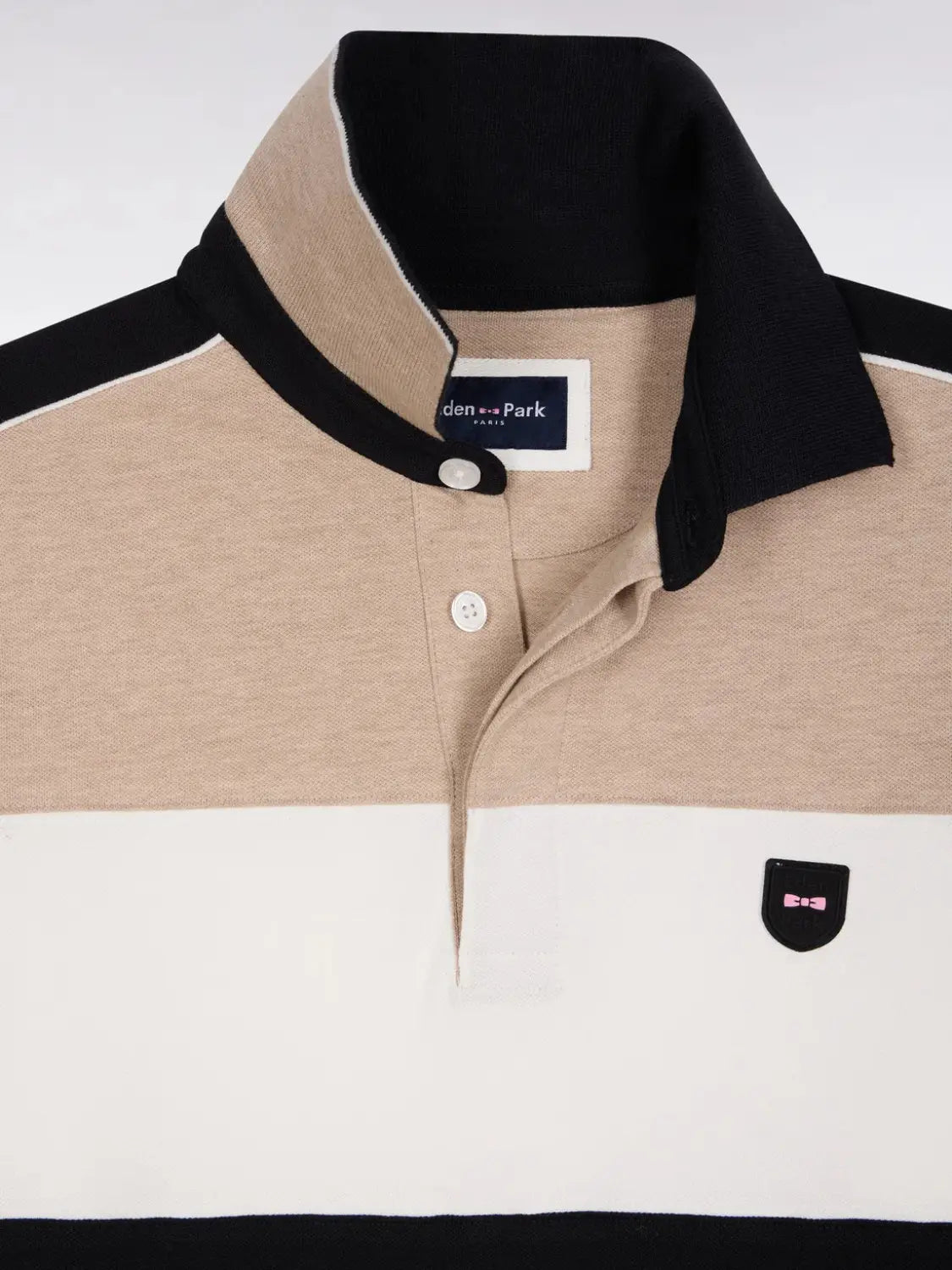 polo-eden-park-manches-longues-beige-homme-zoom