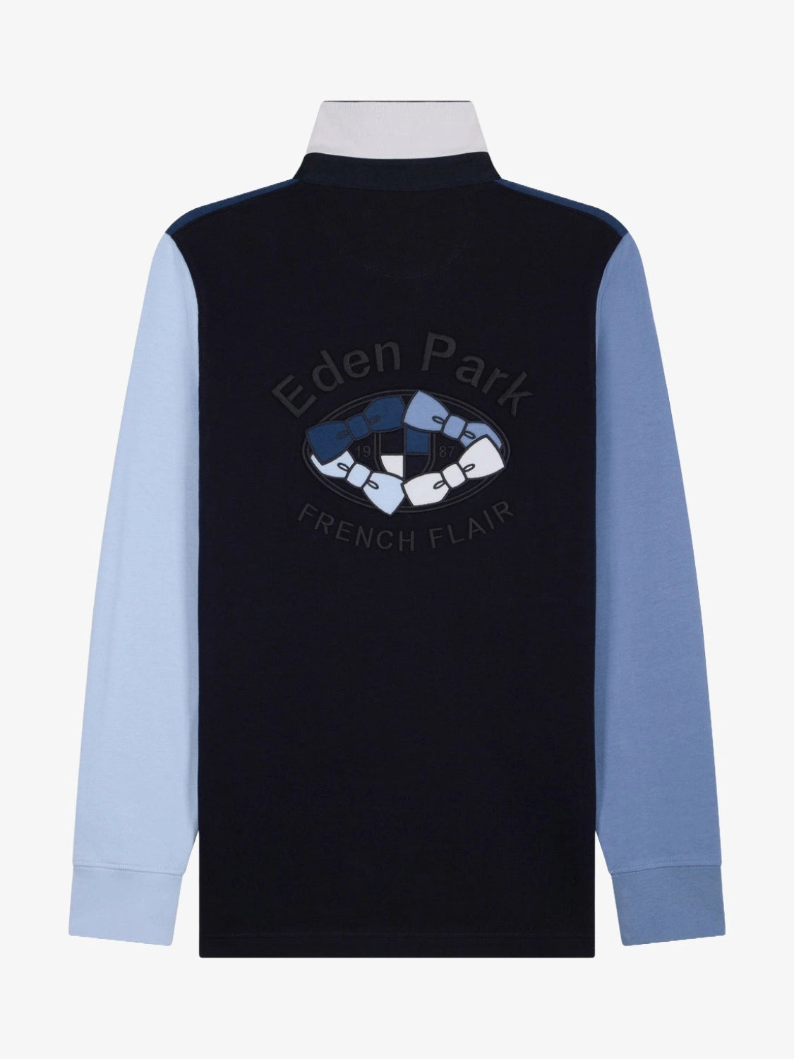 polo-manches-longues-eden-park-bleu-homme-H26MAIML0013BLF7-a-plat