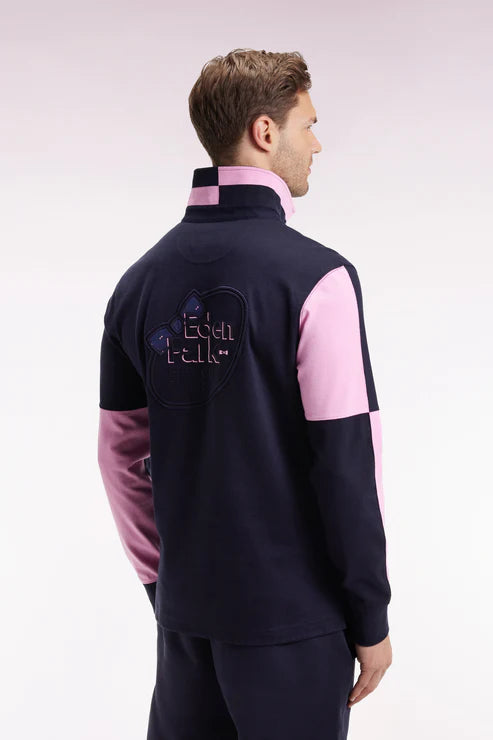 polo-manches-longues-eden-park-marine-homme-dos