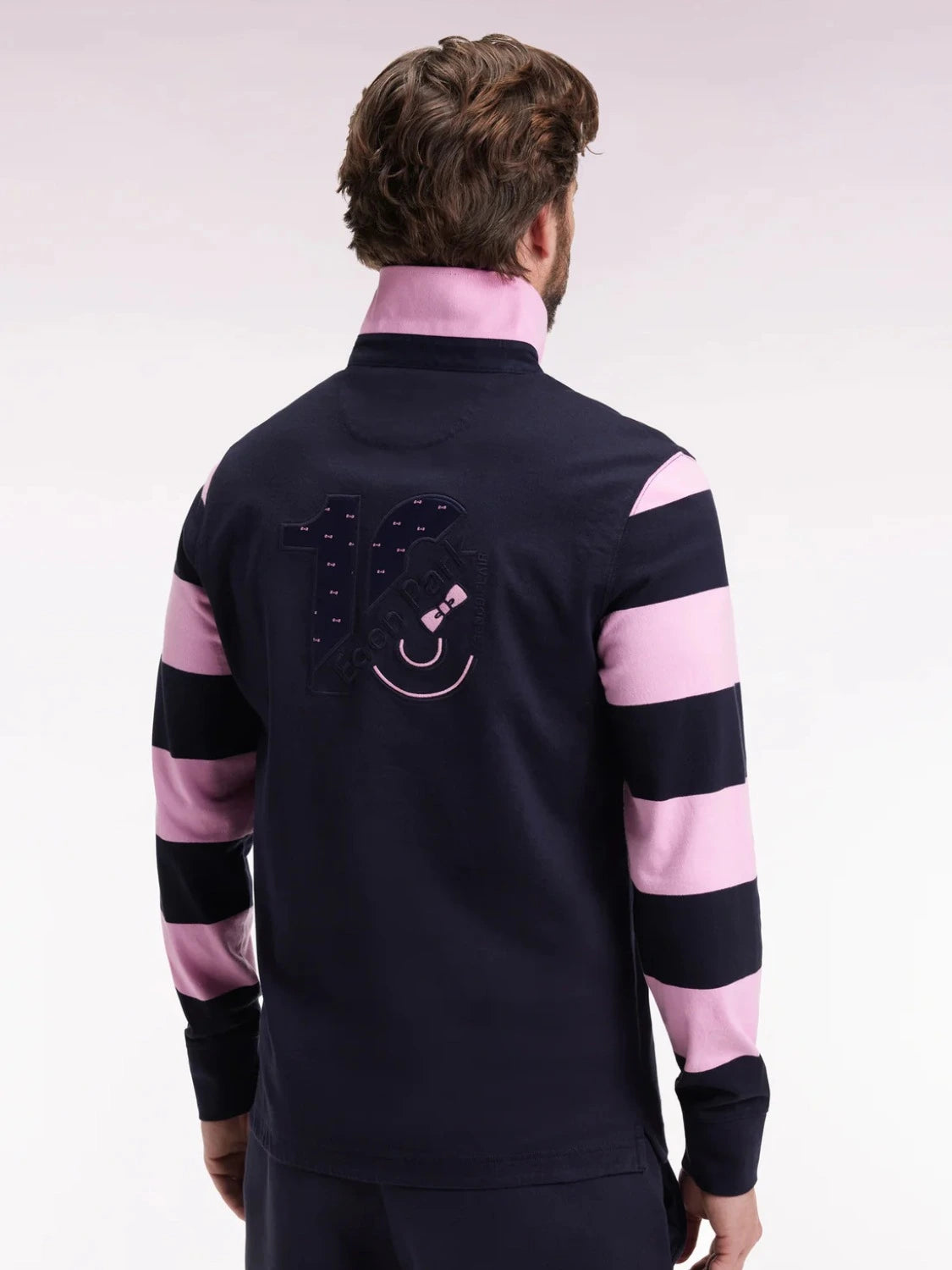 polo-manches-longues-eden-park-marine-rose-homme-porte-dos