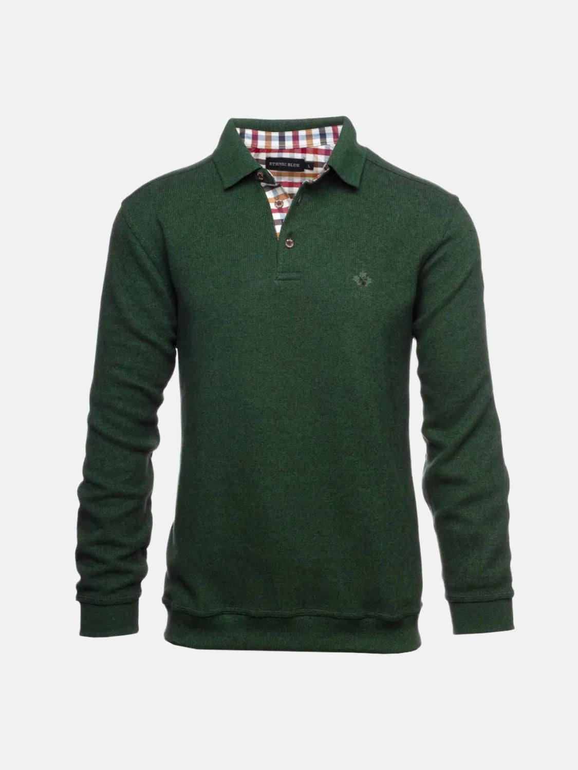 polo-manches-longues-ethnic-blue-5976M