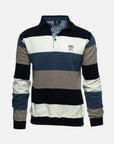 polo-manches-longues-ethnic-blue-9029p