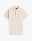 polo-tommy-hilfiger-beige-homme-a-plat