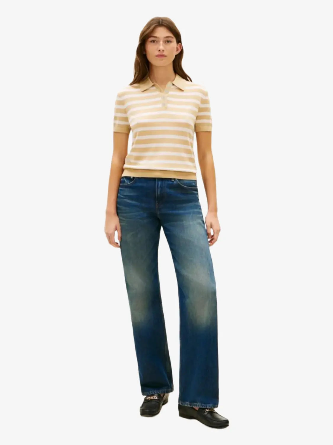 polo-tommy-hilfiger-beige-porte-ww0ww4850305c