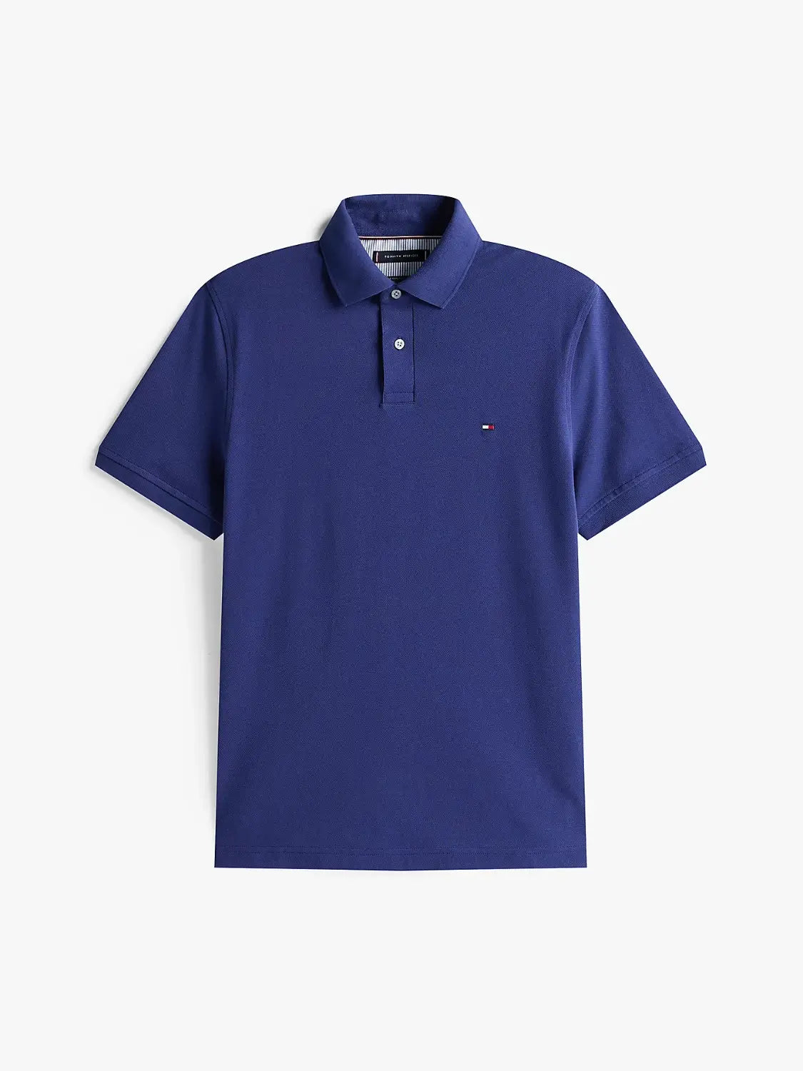 polo-tommy-hilfiger-homme-marine-a-plat