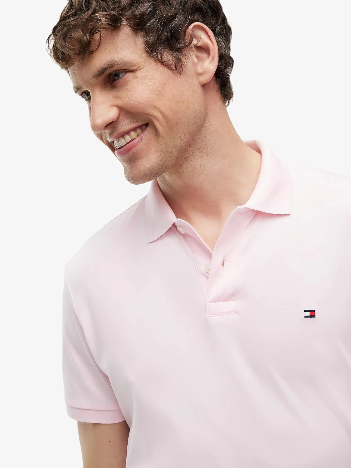 polo-tommy-hilfiger-rose-homme-MW0MW39994TPB-zoom