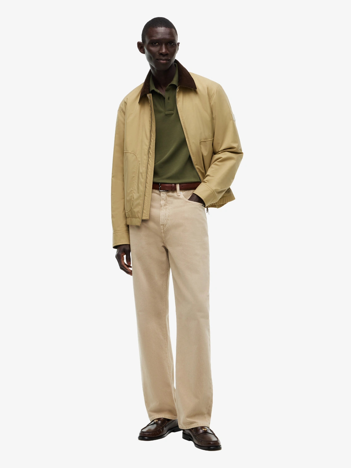 polo-tommy-hilfiger-stretch-vert-porte-MW0MW17770MT1