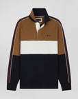 Polo manches longues Eden Park marron | Georgespaul 