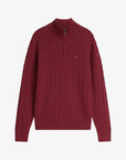 pull-camionneur-bordeaux-homme-MW0MW36532VLP-a-plat