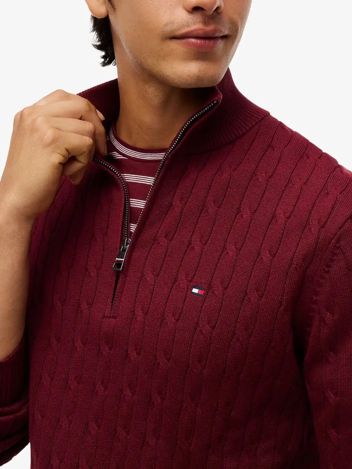 pull-camionneur-bordeaux-homme-MW0MW36532VLP-col