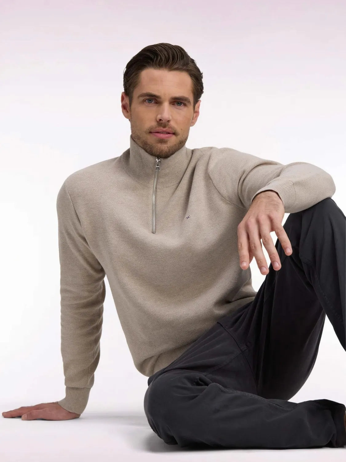 pull-camionneur-eden-park-beige-homme-H26MAIPU0006BEM30-face-zoom