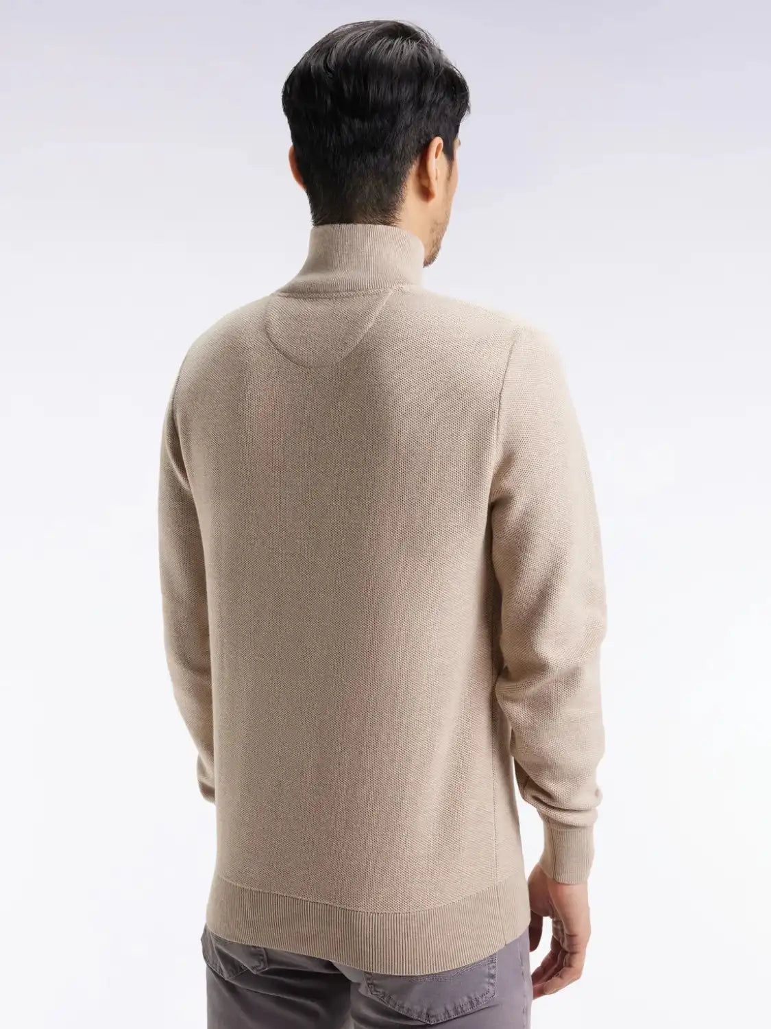 pull-camionneur-eden-park-beige-homme-dos