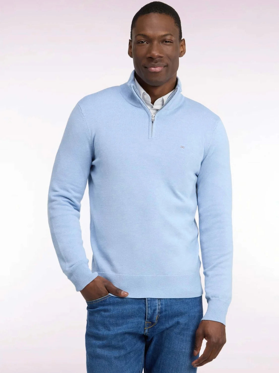 pull-camionneur-eden-park-bleu-homme-H26MAIPU0002BLC12-face-zoom