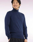 pull-camionneur-eden-park-bleu-homme-H26MAIPU0002BLF21-face